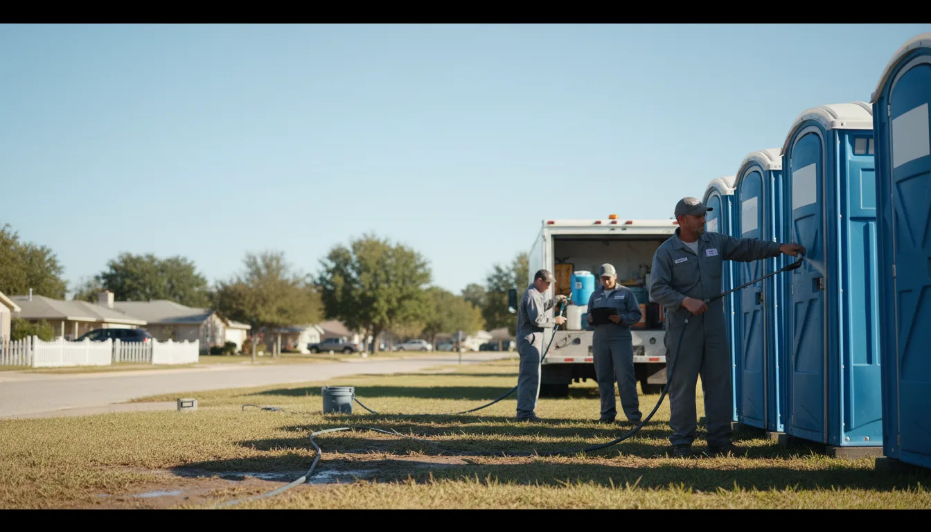 Long-Term Portable Toilet Rental in Nettleton, MS near me